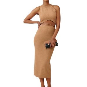 NWT Reformation Renato Cashmere Set size small